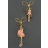 Boucles d'oreilles roses Pas de deux