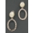 Boucles d'oreilles Silver Cloud