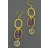 Boucles d'oreilles TOPKAPI