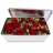 Bouquet de roses & boite Élégance de roses rouges