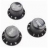 Boutons de Réglage Strat EZ1215B Noir