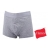 Boxer uni gris chiné