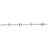 Bracelet argent boules 18,5cm