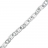 Bracelet argent chaine d'ancre