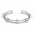 Bracelet argent et oxydes