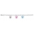 Bracelet argent rhodié enfant 3 pampilles koala couleur - 16cm r
