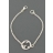 Bracelet chaîne La Porte des Etoiles Argentée