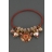 Bracelet cordon CALVI rouge