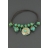 Bracelet cordon CALVI turquoise