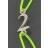 Bracelet Fil Vert Number Silver 2