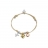 Bracelet GUESS cordon Camel