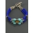 Bracelet INDIENS Trio bleu