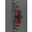 Bracelet La Scala breloques rouge