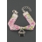 Bracelet liberty enfant rose