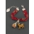 Bracelet liberty rouge