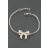 Bracelet Noeud blanc