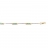 Bracelet or émeraude et diamant