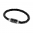 Bracelet POLICE VEGAS Cuir Noir 21cm