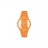 Bracelet YOT orange clair-chiffre lunette blanc