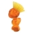 Brosse à légumes orange TWEETIE KOZIOL