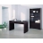 Bureau 2 tiroirs chêne