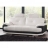 Canapé cuir Bali 3 places Couleur Blanc Matière Cuir