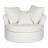 Canapé Rond Love Blanc