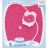 CAPE DE BAIN POUR BEBE FUCHSIA AVEC GANT