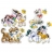 Castorland Puzzle 4 puzzles - Les animaux et leurs petits