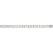 Chaine cheval 4mm 55cm argent