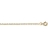 Chaine forçat 2mm 40 cm plaqué or