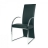 Chaise design Round Black Couleur Noir Matière Polyurethane