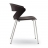 Chaise design Tulla noire