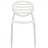 Chaise design White Queen Couleur Blanc Matière Polypropylene