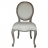 Chaise Louis écru cérusée