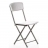 Chaise pliante blanche