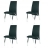 Chaises design Jump Seat noires (X4)
