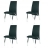 Chaises design Jump Seat noires (X4)