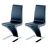 Chaises design Miami grises (X2)