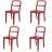 Chaises métal LOFT (X4)