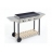 Chariot barbecue et plancha ROLLER GRILL CHPS 900 pour plancha 90 cm