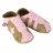 Chaussons bébé cuir souple - Retro