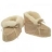 Chaussons bébé peau d'agneau - Beige
