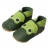 Chaussons cuir souple - Grenouille 28 17,50 cm