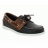 Chaussures A Lacets SEBAGO Docksides Spinnaker Cuir Homme Noir + Marron