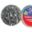 Chevalier Diffusion 9 Découpoirs Pâtes Chiffres Etamés 4cm (boîte métal)