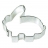 Chevalier Diffusion Découpoir Etamé Lapin 7,5cm