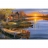 Clementoni Puzzle 500 pièces - Lac aux couleurs de l'automne