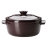 Cocotte EMILE HENRY Flame figue 24 cm - 374540