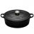 Cocotte Le Creuset ovale noire
